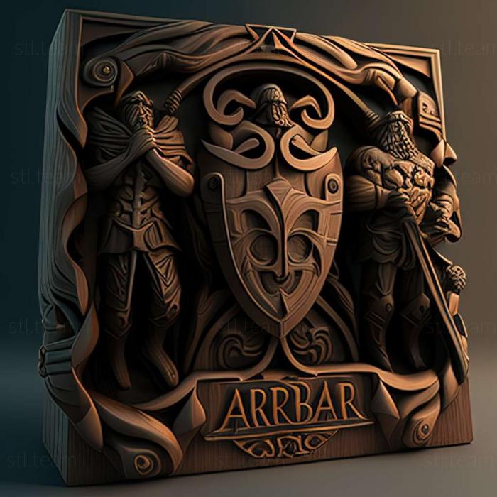 3D model Defenders of Ardania game (STL)